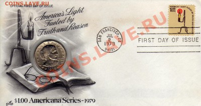 США $1 1979 Сюзан Б.Энтони до 31.03.11 в 22.00мск - img604