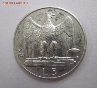 5 лир Италия 1927  до 12.01.18 - IMG_5738.JPG