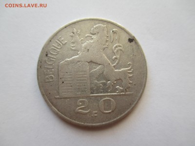 Бельгия 1950 20 ФРАНКОВ цена меьалла - IMG_0055.JPG