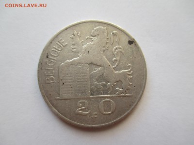 Бельгия 1950 20 ФРАНКОВ цена меьалла - IMG_0056.JPG