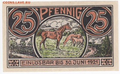 Нотгельд - Винзен 25 пфеннигов 1921 г. до 16.01 в 22.00 - IMG_20180110_0002