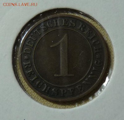 Веймарская республика, 1р.пф. 1929 А, до 22.00 16.01. - P1190015.JPG