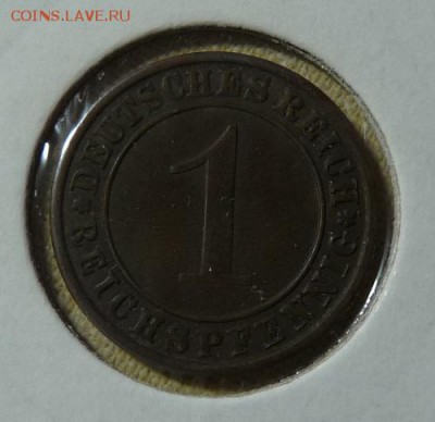 Веймарская республика, 1р.пф. 1932 А, до 22.00 16.01. - P1190027.JPG