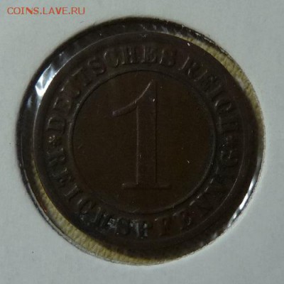 Веймарская республика, 1р.пф. 1931 G, до 22.00 16.01. - P1190030.JPG
