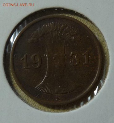 Веймарская республика, 1р.пф. 1931 Е,  до 22.00 16.01. - P1190034.JPG