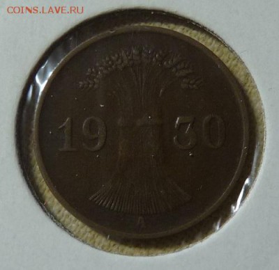 Веймарская республика, 1р.пф. 1930 А, до 22.00 16.01. - P1190048.JPG