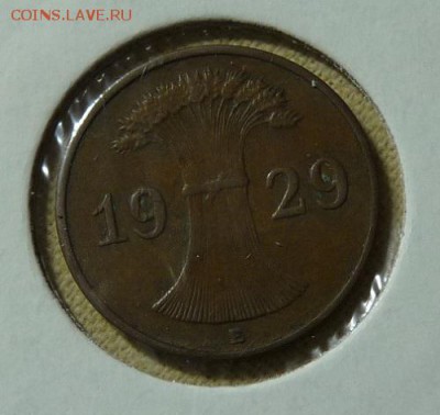 Веймарская республика, 1р.пф. 1929 Е, до 22.00 16.01. - P1190051.JPG