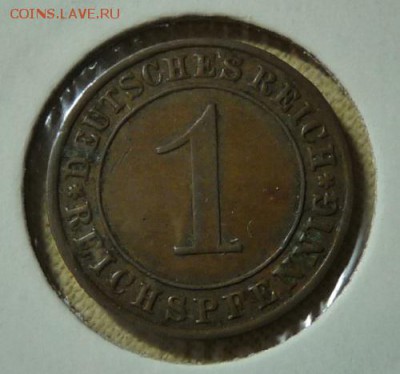Веймарская республика, 1р.пф. 1929 Е, до 22.00 16.01. - P1190052.JPG