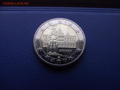 2 Евро Федеральные земли Германии — Городская ратуша Бремена - DSCF7804.JPG