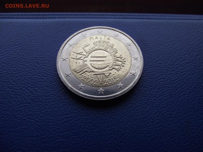 6 монет 2 евро из серии 10 лет наличному обращению евро - DSCF7627.JPG