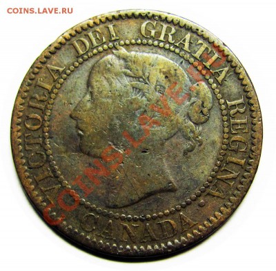 R12 1¢ Канада 1859 VG до 02.04 в 22°° - R12 Canada 1c 1859 VG_2