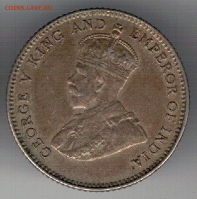 Ag Стрейтс Сеттлментс 10 центов 1926 до 15.01 в 22.00 (Е700) - 5-сс26