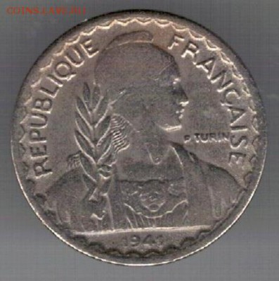 Фр.Индокитай 10 центов 1941 до 15.01 в 22.00мск (Е603) - 4-фи