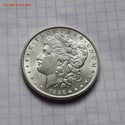 США 1 доллар 1886 UNC до 15.01 22:00 - 20180111_132816