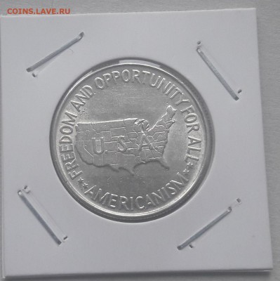 США полдоллара 1952 (Карвер и Букер ) UNC до 15.01 22:00 - 20171229_184116