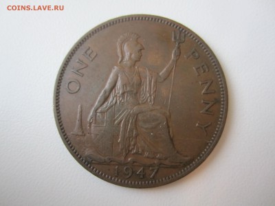 1 пенни 1947 года Великобритании - IMG_0465.JPG