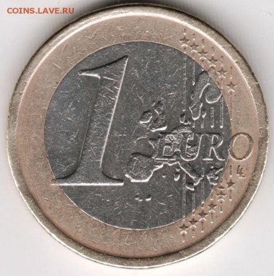 Испания 1 евро 2003 г. до 24.00 17.01.18 г. - Scan-180111-0001