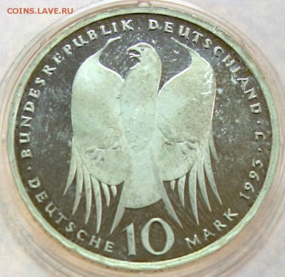 10 марок ФРГ серебро 1993г 16.01.18 в 22-00 - DSC03338.JPG
