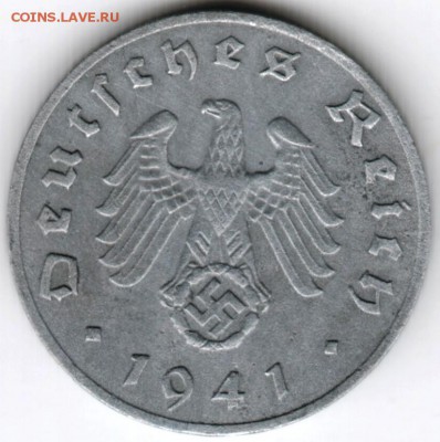 Германия 1 пфенниг 1941 г. "J" до 24.00 17.01.18 г. - Scan-180111-0004