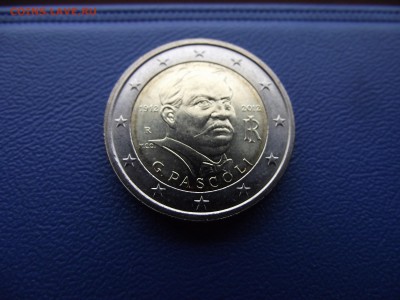 2 Евро Италия 100 лет со дня смерти поэта Джованни Пасколи - DSCF7734.JPG