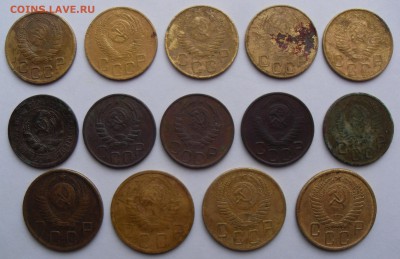 34 монеты СССР 1933 - 1957 гг. До 18.01.2018 г. - 34м2(а)