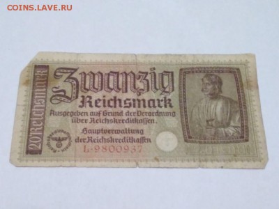 20 рейхсмарок 1940-1945 до 14.01.2018 в 22:00 - WhatsApp Image 2018-01-12 at 20.54.12(1)