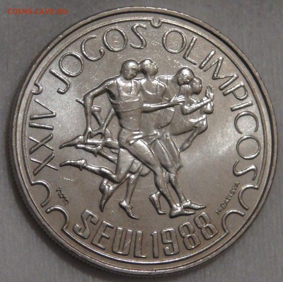 250 эскудо 1998 UNC Олимпийские Игры СЕУЛ 16.01.18 вт.22-30 - DSC06298.JPG