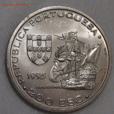 200 эскудо 1995 UNC Афонсу де Албукерки 16.01.18 (вт. 22-30) - DSC06233.JPG