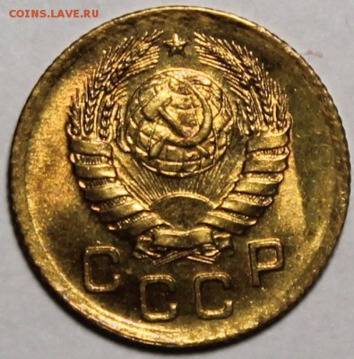 1 копейка 1939 штемпельный блеск - 1.39 аверс