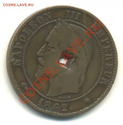 Франция 10 сантимов 1862 г. до 18.00мск 2.04.11 г. - img118