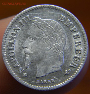 20 сантимов франция 1867 вв - DSCN3133.JPG