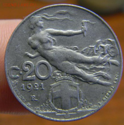 20 чентезимо италия 1921 - DSCN3182.JPG