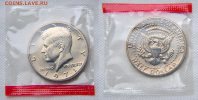 1$ США Сакагавеи в пруфе. Разные. И халф с Кеннеди 1971-го. - халф71 Кеннеди
