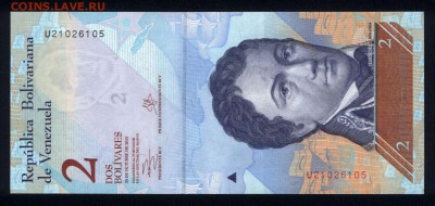 Венесуэла 2 боливара 2013 unc  19.01.18 22:00 мск - 2