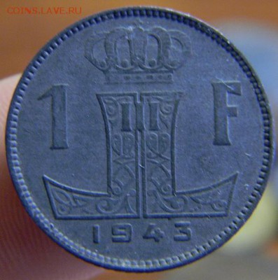 1 франк бельгия 1943 - DSCN3276.JPG