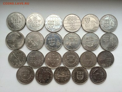 ФИКС! Юбилейные монеты Португалии 200 и 100 эскудо 23 шт. - smZ_uJRFCvo