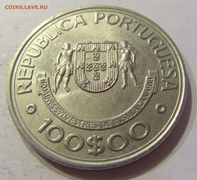 100 эскудо 1989 Канары Португалия №1 19.01.2018 22:00 - CIMG9392.JPG
