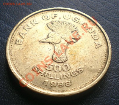 Уганда 500 шилингов 1998 г. до 2.04.11 г. 18.00 мск. - IMGP0067