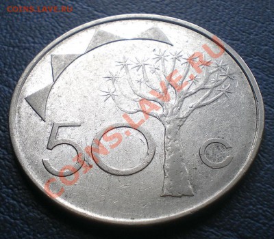 Намибия 50 центов 1993 г. до 2.04.11 г. 18.00 мск. - IMGP0068