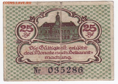 Нотгельд - Магдебург 25 пфеннигов 1920 г. до 19.01 в 22.00 - IMG_20180113_0002