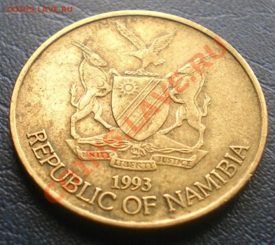 Намибия 1 доллар 1993 г. до 2.04.11 г. 18.00 мск. - IMGP0084