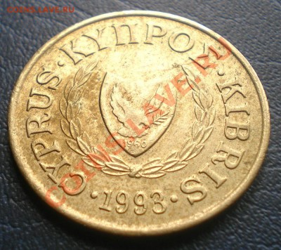 Кипр 5 центов 1993 г. до 2.04.11 г. 18.00 мск. - IMGP0073