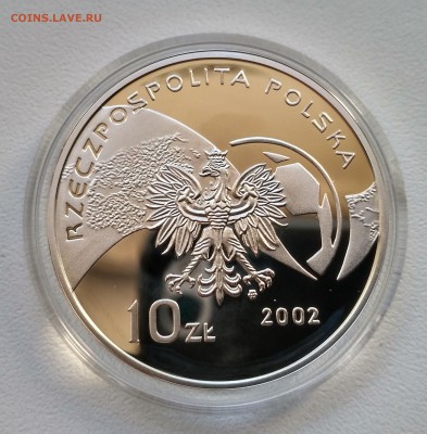 ПОЛЬША,10 злотых 2002г(ЧМ по футболу)!до 18.01.2018 - 1 октября фото монет 008