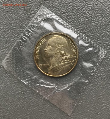 Франция, 20 Сантимов 1973г., UNC, KM# 930 - 46FFAD43-D450-4D72-AE7C-A64FB6C35251
