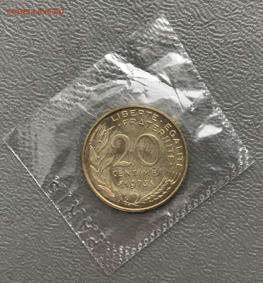 Франция, 20 Сантимов 1973г., UNC, KM# 930 - D70ADBD4-BD4E-4463-9152-1886139A7E94