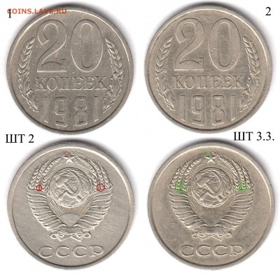 20 копеек 1981. Правильно ли определил? - 20 копеек 1981