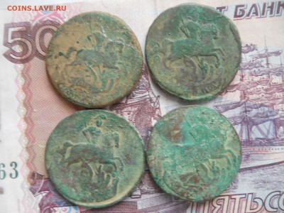 2 копейки Елизаветы 6шт 1 копейка 8 шт - DSCN7147.JPG