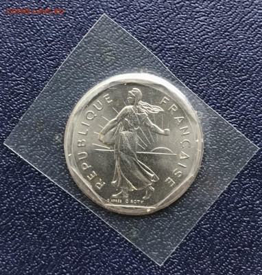Франция, 2 Франка, 1979г., UNC, KM# 942.1 - 99DEBFF4-7634-4DA6-8C86-871512548A06