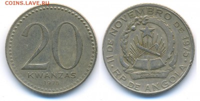 Ангола 20 кванза 1978	 до 	20.01.18	 22:00 МСК - 171211_91