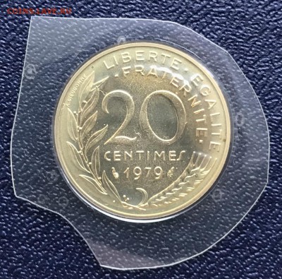 Франция, 20 Сантимов 1979г., UNC, KM# 930 - AF7D54EF-5D02-4777-B333-6BD7C4923BF6